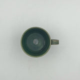 玉脚コーヒーカップ 緑【yoshida pottery2】