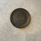 炭化焼き締め 5寸皿【石川2c】