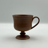 玉脚コーヒーカップ 茶【yoshida pottery3】