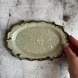 6トンガリ(イッチン)白 S|作家 藤原純(信楽焼)