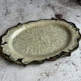 6トンガリ(イッチン)白 S|作家 藤原純(信楽焼)