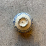 染付マーガレット文丸湯呑み【石井5】