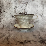 Artist Saburo Glass Colorful Navy