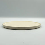 nagi plate マット白【yoshida pottery6】