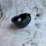 りんご鉢 豆 ルリ釉|古谷製陶所(信楽焼 陶器)