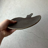 りんご皿 大 サビ釉|古谷製陶所(信楽焼 陶器)