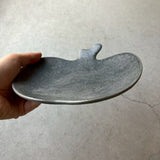 りんご皿 大 グレー釉|古谷製陶所(信楽焼 陶器)