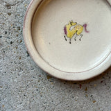 色絵うま豆皿【石井8b】