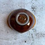 りんご鉢 小 アメ釉|古谷製陶所(信楽焼 陶器)