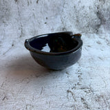 りんご鉢 小 ルリ釉|古谷製陶所(信楽焼 陶器)