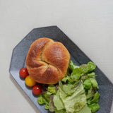 【事前予約】bob bagle 2個 + 【古谷製陶所 八角プレート 小 グレー釉】セット