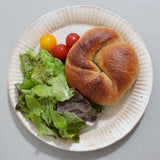 【事前予約】bob bagle 2個 + 【古谷製陶所 ラッフルプレート M 鉄散】セット