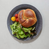 【事前予約】bob bagle 2個 + 【古谷製陶所 ラッフルプレート M グレー釉】セット