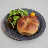 【事前予約】bob bagle 2個 + 【古谷製陶所 ラッフルプレート M グレー釉】セット