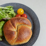 【事前予約】bob bagle 2個 + 【古谷製陶所 ラッフルプレート M グレー釉】セット