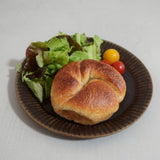 【事前予約】bob bagle 2個 + 【古谷製陶所 ラッフルプレート M サビ釉】セット