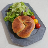 【事前予約】bob bagle 2個 + 【古谷製陶所 八角プレート 小 グレー釉】セット