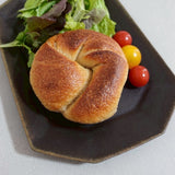 【事前予約】bob bagle 2個 + 【古谷製陶所 八角プレート 小 サビ釉】セット