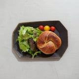 【事前予約】bob bagle 2個 + 【古谷製陶所 八角プレート 小 サビ釉】セット