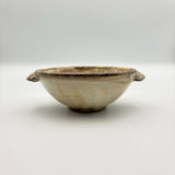 渕荒粉引 耳付丸小鉢 小【古谷No.12】