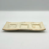 鉄散 押型長皿 (三つ押)【古谷No.20】