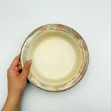 渕荒横彫 リム浅鉢【古谷No.8】