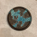 フラット丸プレート 7寸(青、青黒)【FJ25】