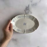 染付小花紋 オーバル皿M - Image #4