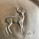 鹿プレート 鉄釉 - Image #5