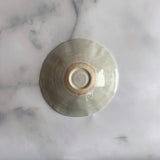 作家 前田麻美 灰青釉 蓮の葉 5寸皿