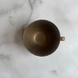 作家 前田麻美 ブロンズ釉 花七宝 スープカップ