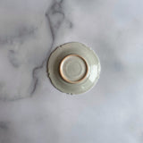 作家 前田麻美 青白磁 花唐草稜花 豆皿