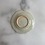 作家 前田麻美 青白磁 花唐草稜花 小皿