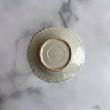 作家 前田麻美 青白磁 花唐草稜花 中皿