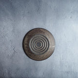 しのぎ リム平皿 6寸 白 - nokaze|陶器、和食器、うつわの通販