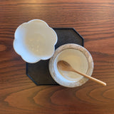 渕荒横彫 切立リム豆鉢 - Image #4