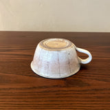 手付切立スープカップ たて鉄線|古谷製陶所(信楽焼 陶器)