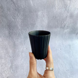 shaved cup S / 猪口 / charcoal black - Image #4