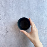 作家 飛松灯器 sections / 蕎麦猪口 / charcoal black