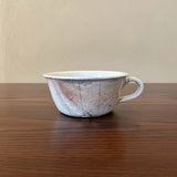 手付切立スープカップ たて鉄線|古谷製陶所(信楽焼 陶器)