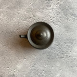 波紋槌目蓋宝瓶(110ml)|作家 山田勇太郎(常滑 茶器)【28】
