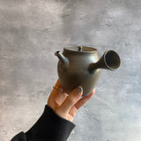 焼〆梨皮窯変急須(260ml)|作家 山田勇太郎(常滑 茶器)【9】