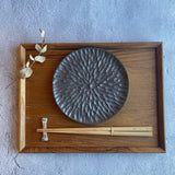 LEAF VEIN 5寸|作家 山中 勇人(信楽焼)