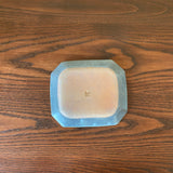 八角ケーキ皿 グレー釉|古谷製陶所(信楽焼 陶器)