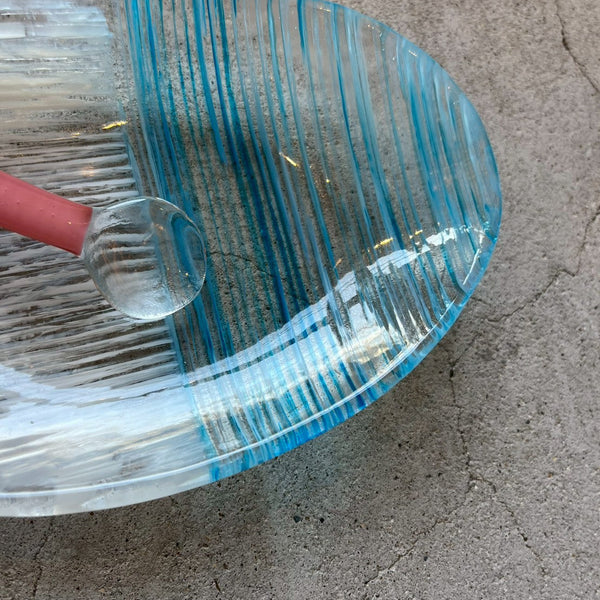 ETRAK GLASS LINE GLASS OVAL PLATE2枚セット etrak glass – nokaze｜陶器、和食器、うつわの通販