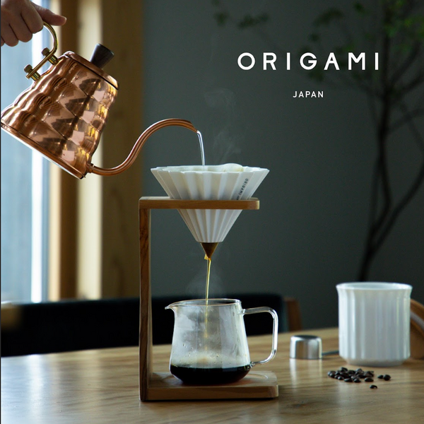 Coffee paper filter Cone + Wave set cup4 | ORIGAMI