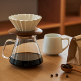 Glass Coffee Server with HARIO｜ORIGAMI