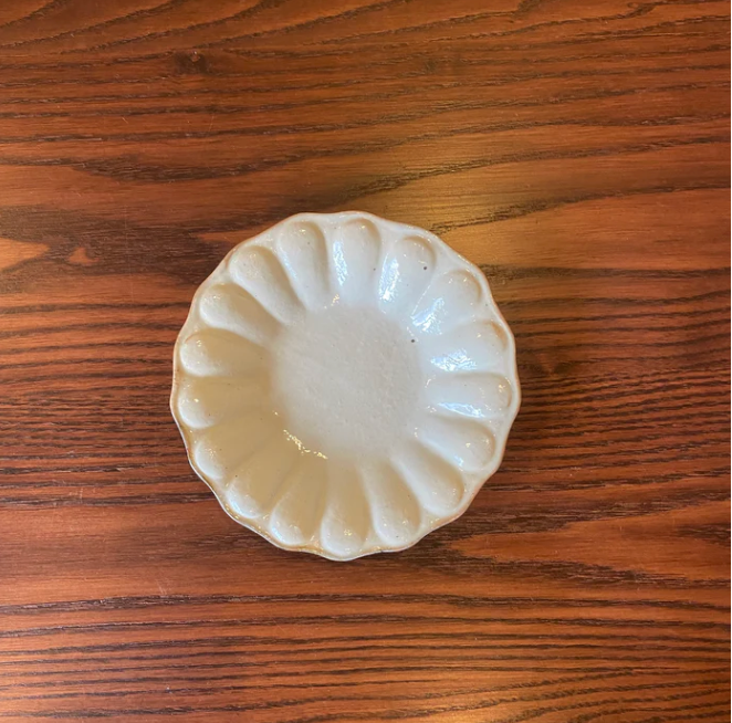 【事前予約】東西おはぎ食べ比べ + 【古谷製陶所 輪花深皿】セット