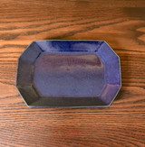 【事前予約】東西おはぎ食べ比べ + 【古谷製陶所 八角プレート 小】セット