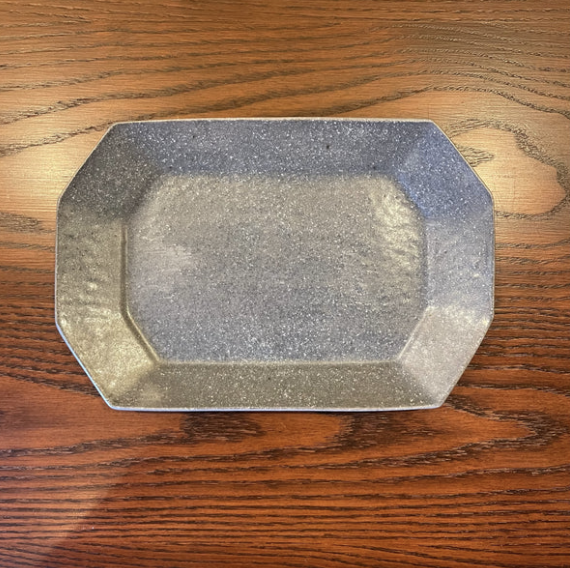 【事前予約】東西おはぎ食べ比べ + 【古谷製陶所 八角プレート 小】セット